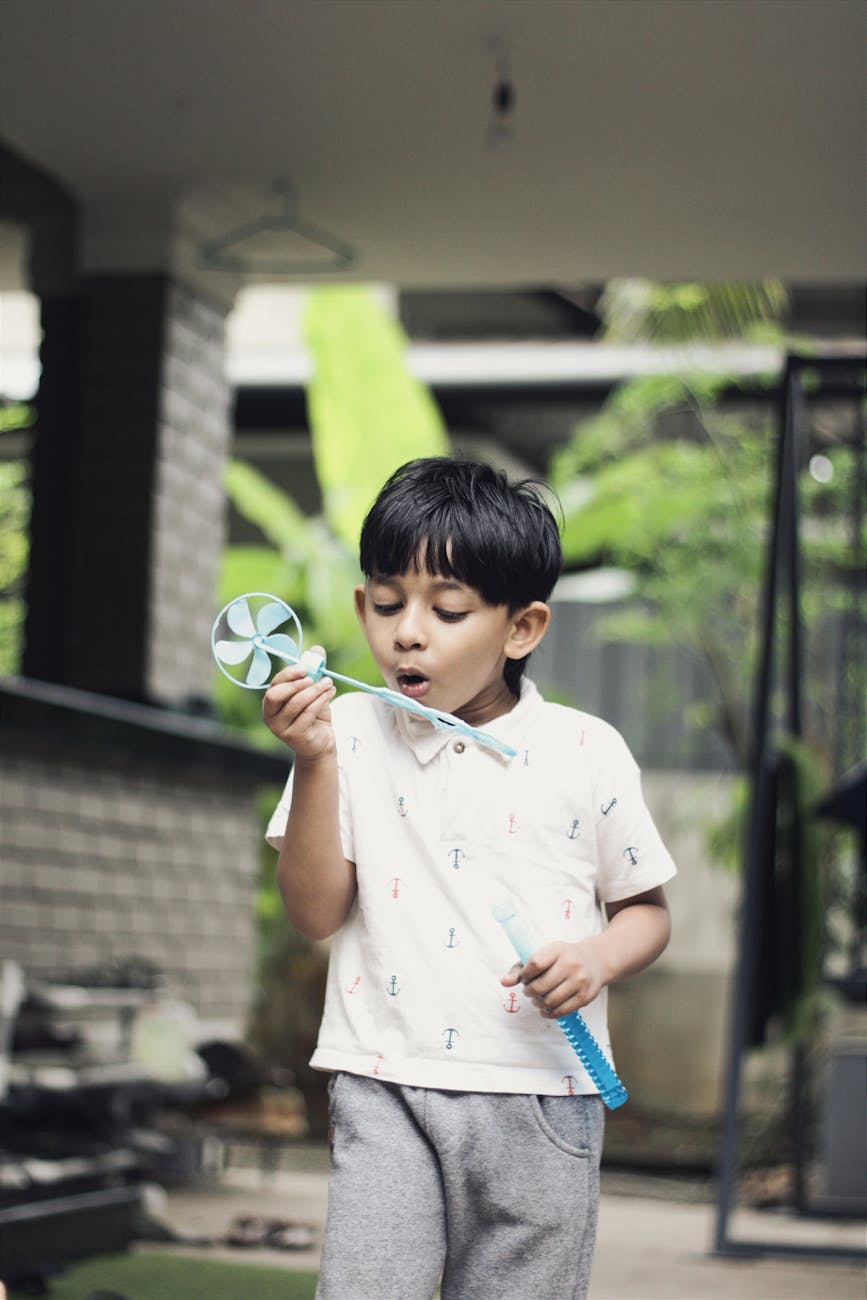 Child with parent — autism support