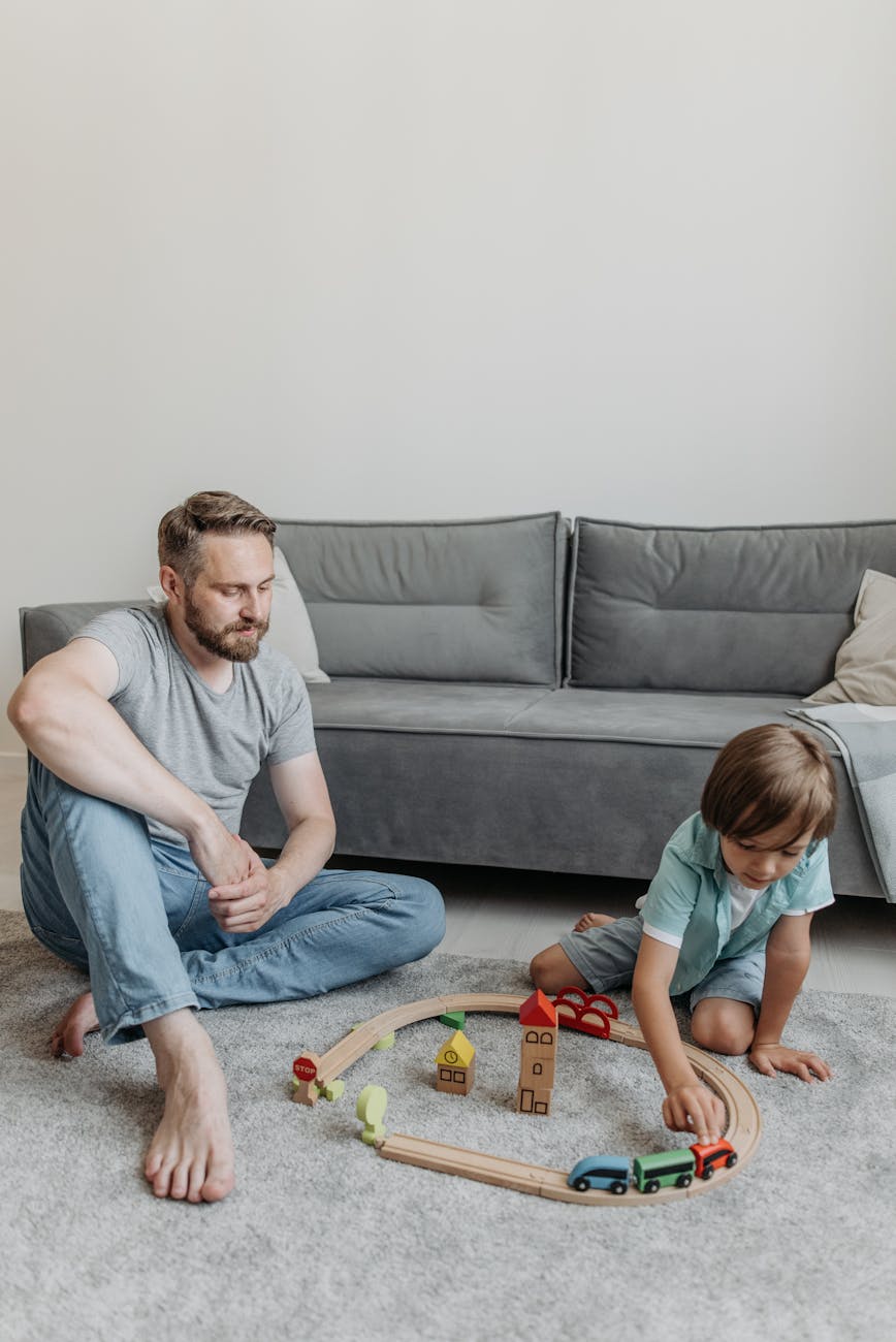 ABA Therapy — parent and child